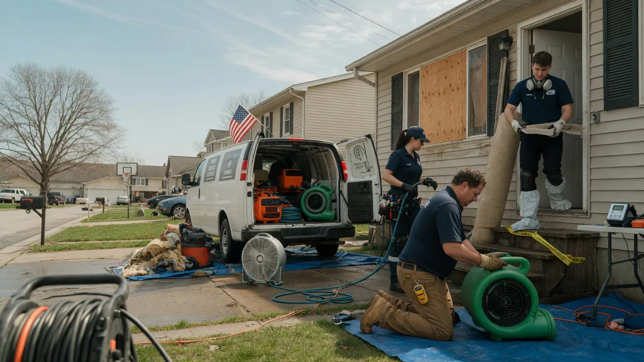 Water Damage Restoration in Fallentimber, PA near me